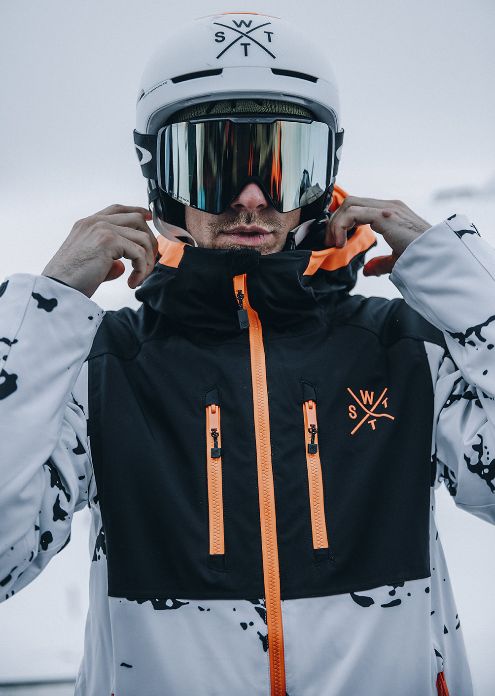 X-Blow Ski Jacket - Minimal Camo White