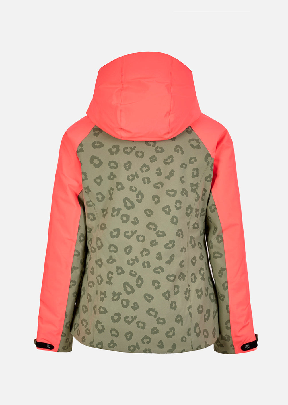 X-Ices Ski Jacket - Olive / Fluo Pink
