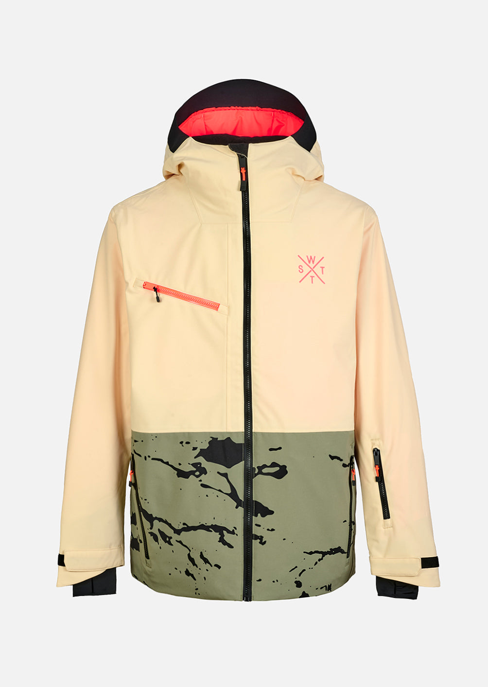 Veste de ski X-Temper - Minimal Camo Olive