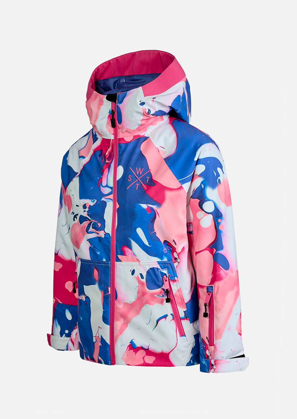Arrow Junior Ski Jacket - Mr Bubble Pink