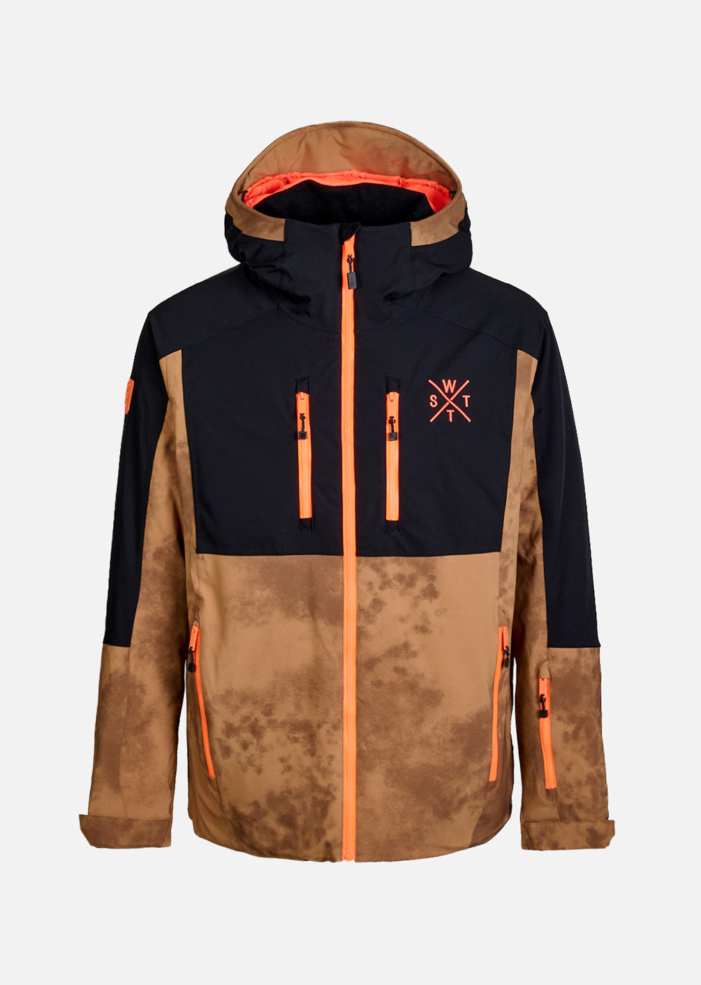 X-Blow Ski Jacket - Acid Wash Brown
