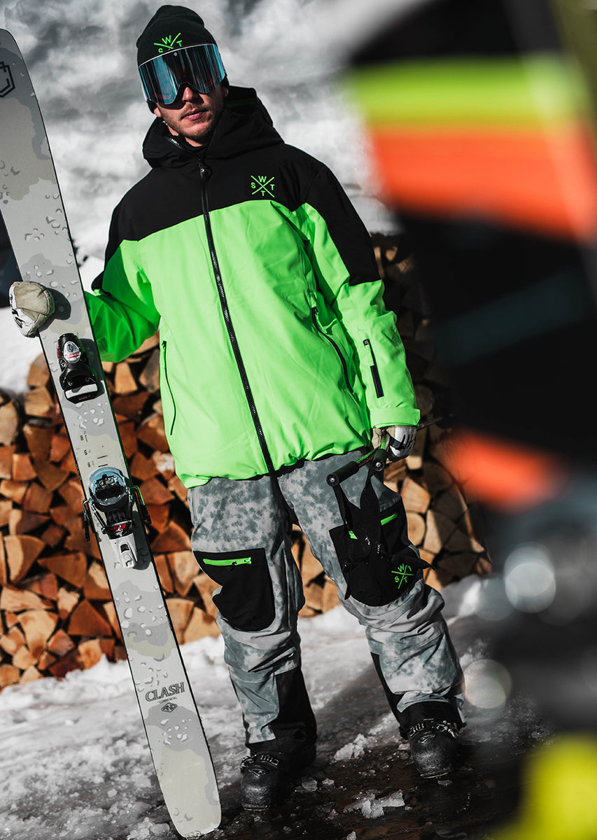 S98927 GREENCLOTHING スキーウェア セットアップM X-Gamma ski jacket - Neon green | WATTS – Watts-team