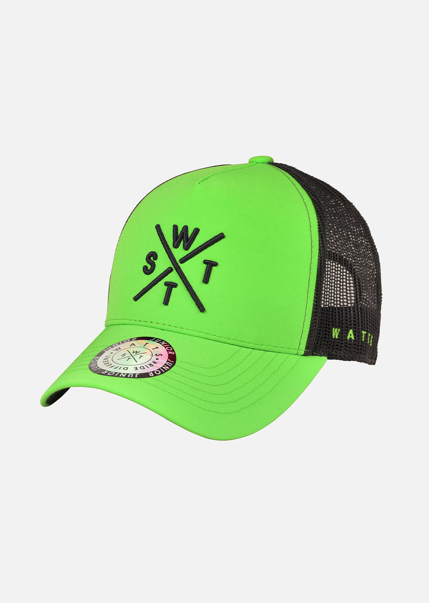 Junior Tribe Cap – | Watts-team Green - Neon WATTS