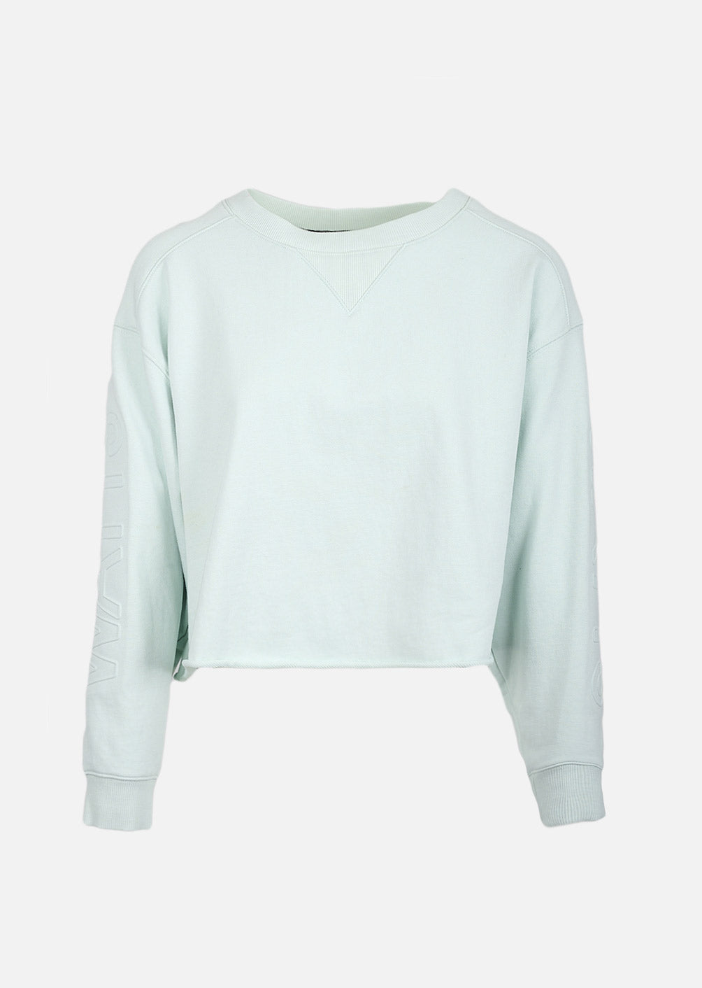 Avalon Crop Sweatshirt - Light Green