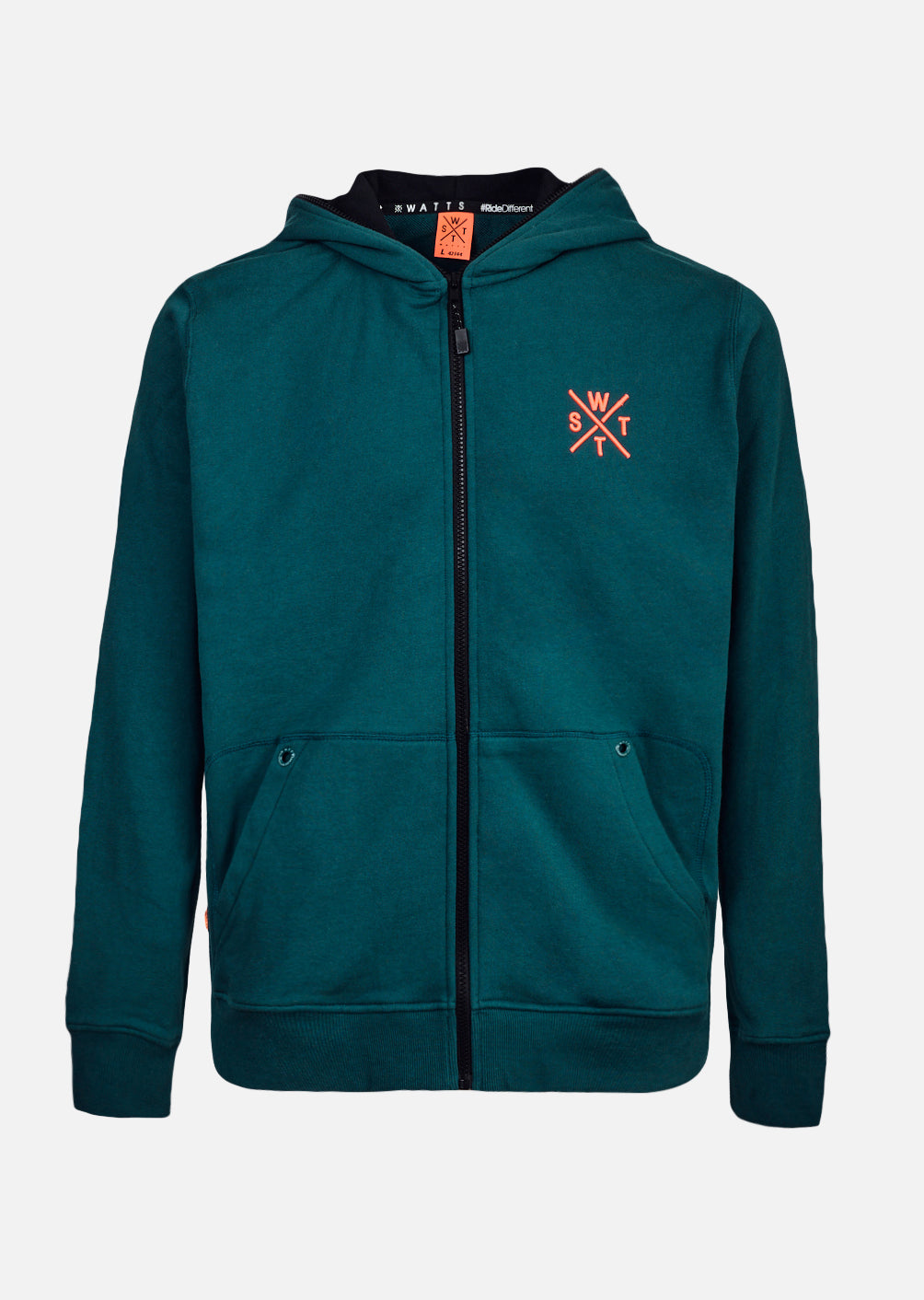 Blunt Zip Hoodie - Bayberry