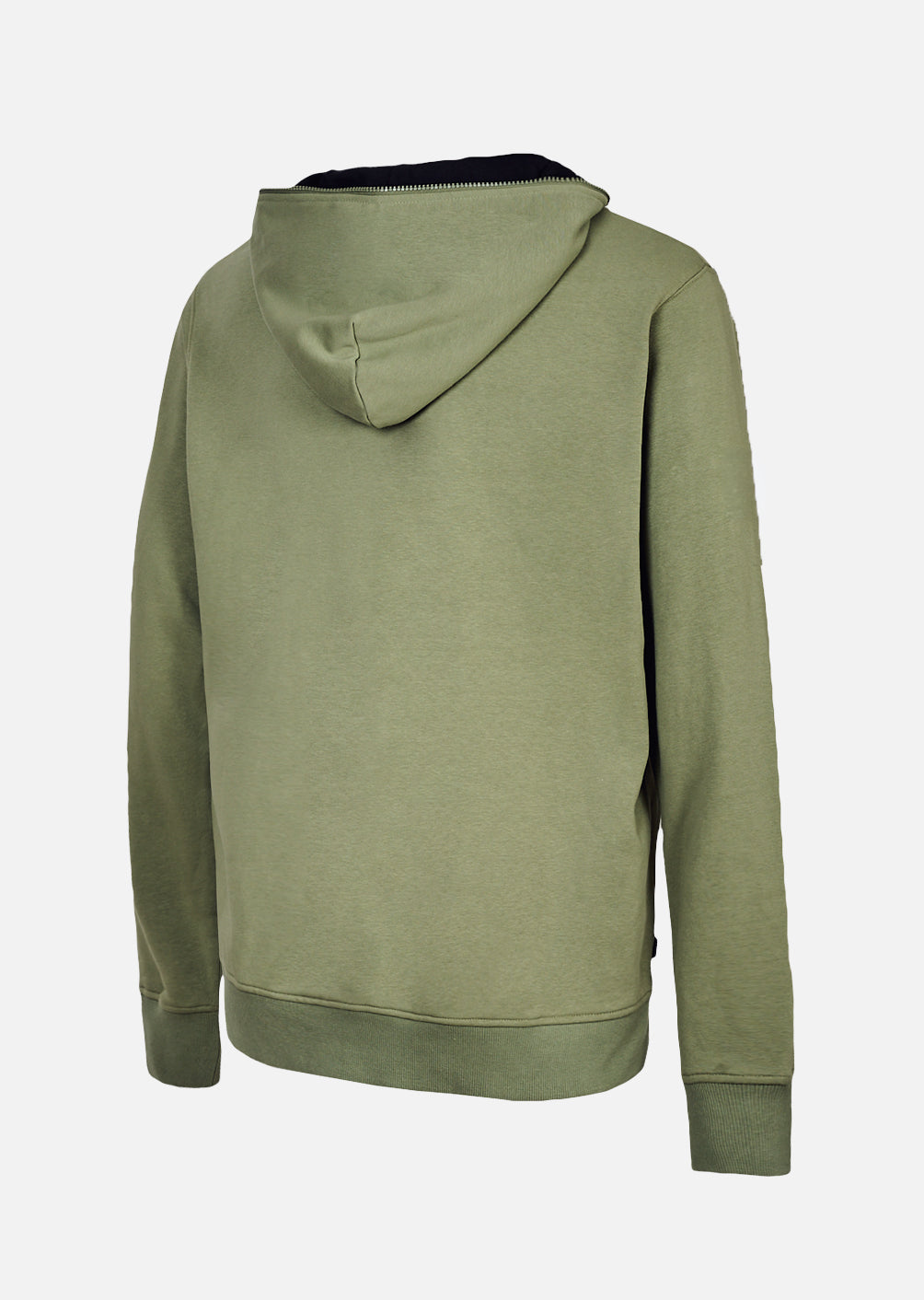 Sweat zip à capuche Blunt - Olive