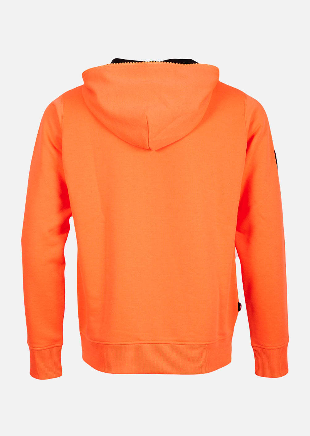 Sweat zip à capuche Blunt - Orange Fluo