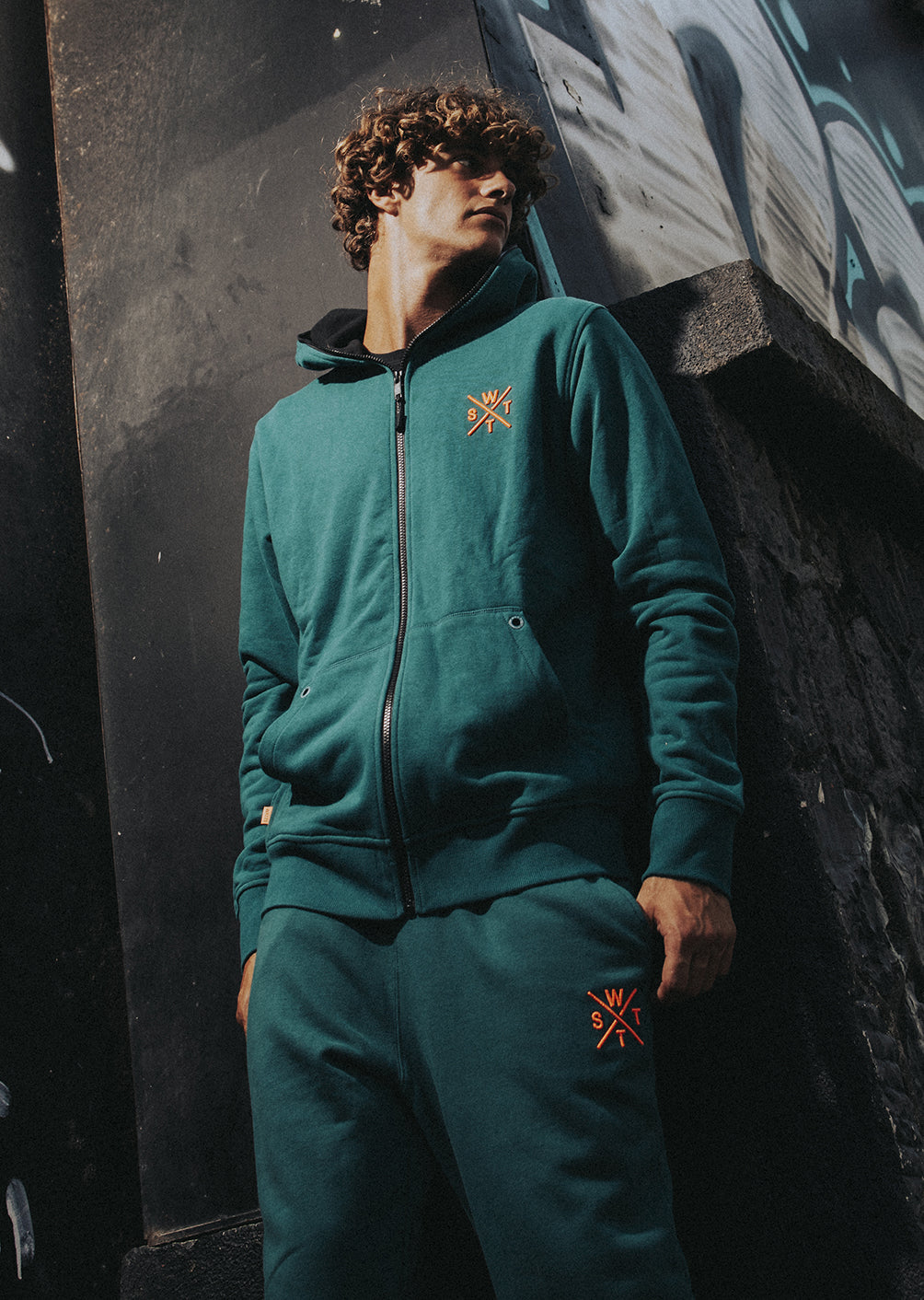Blunt Zip Hoodie - Bayberry