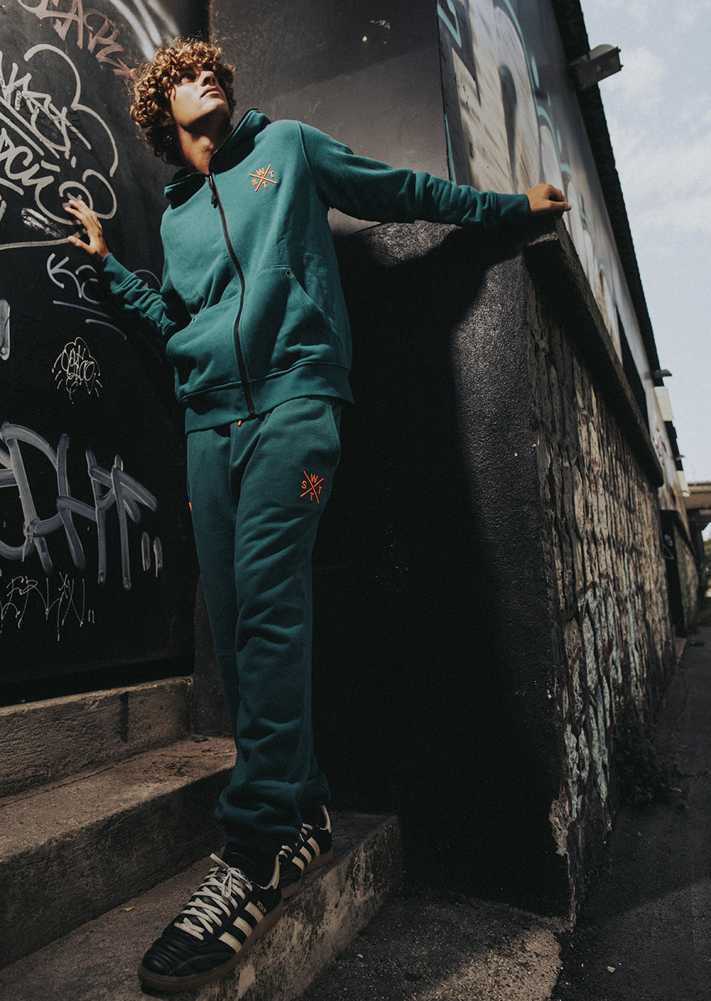 Blunt Zip Hoodie - Bayberry