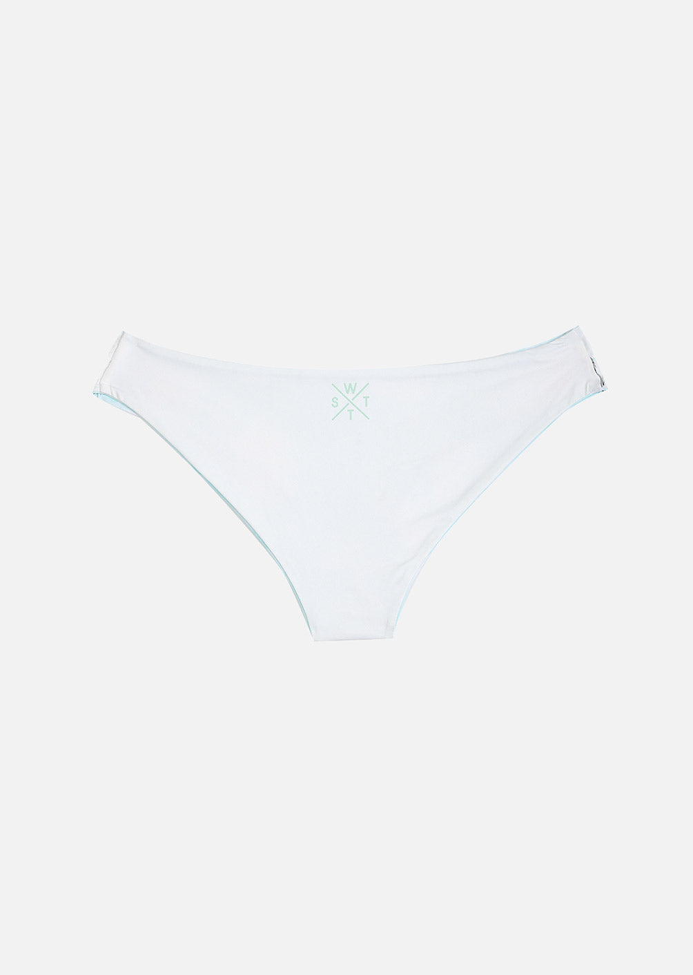 Cab Reversible Bikini Bottoms - Blue Tie and Dye