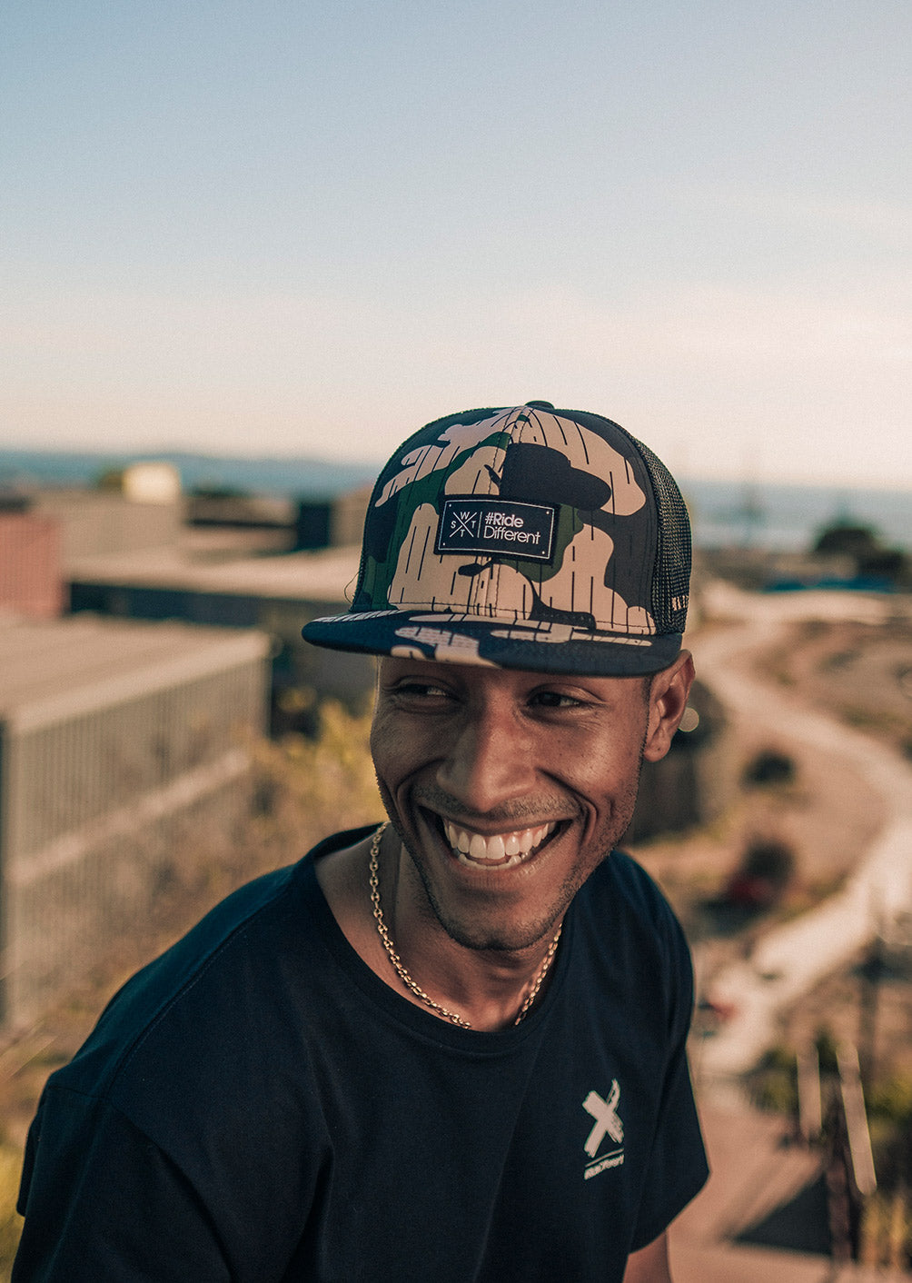 Clifftwo Snapback - Khaki Print