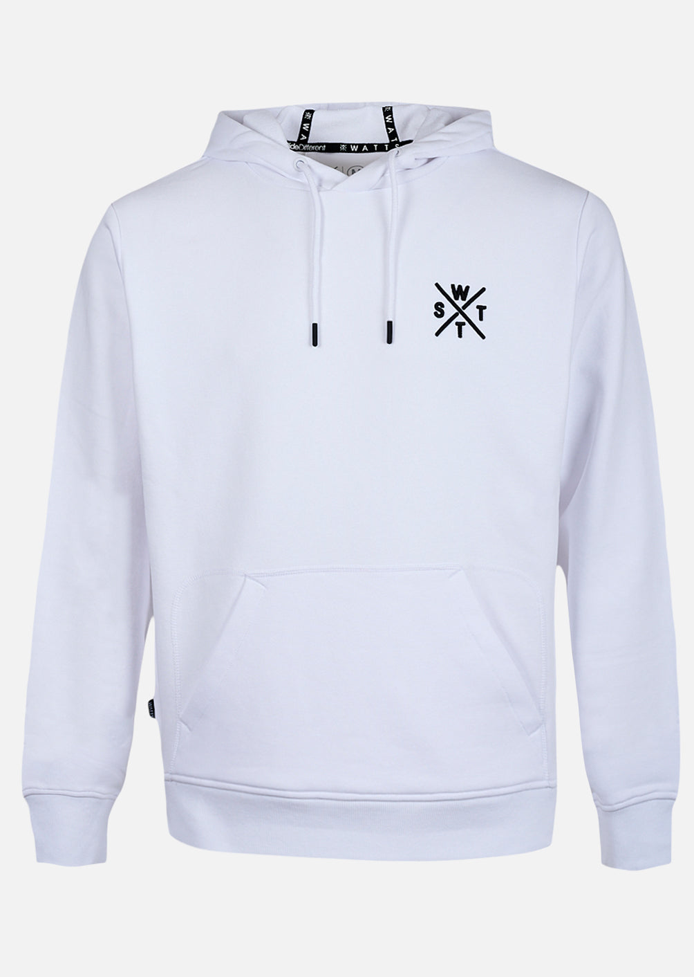Kapuzenpullover Crush – Weiß