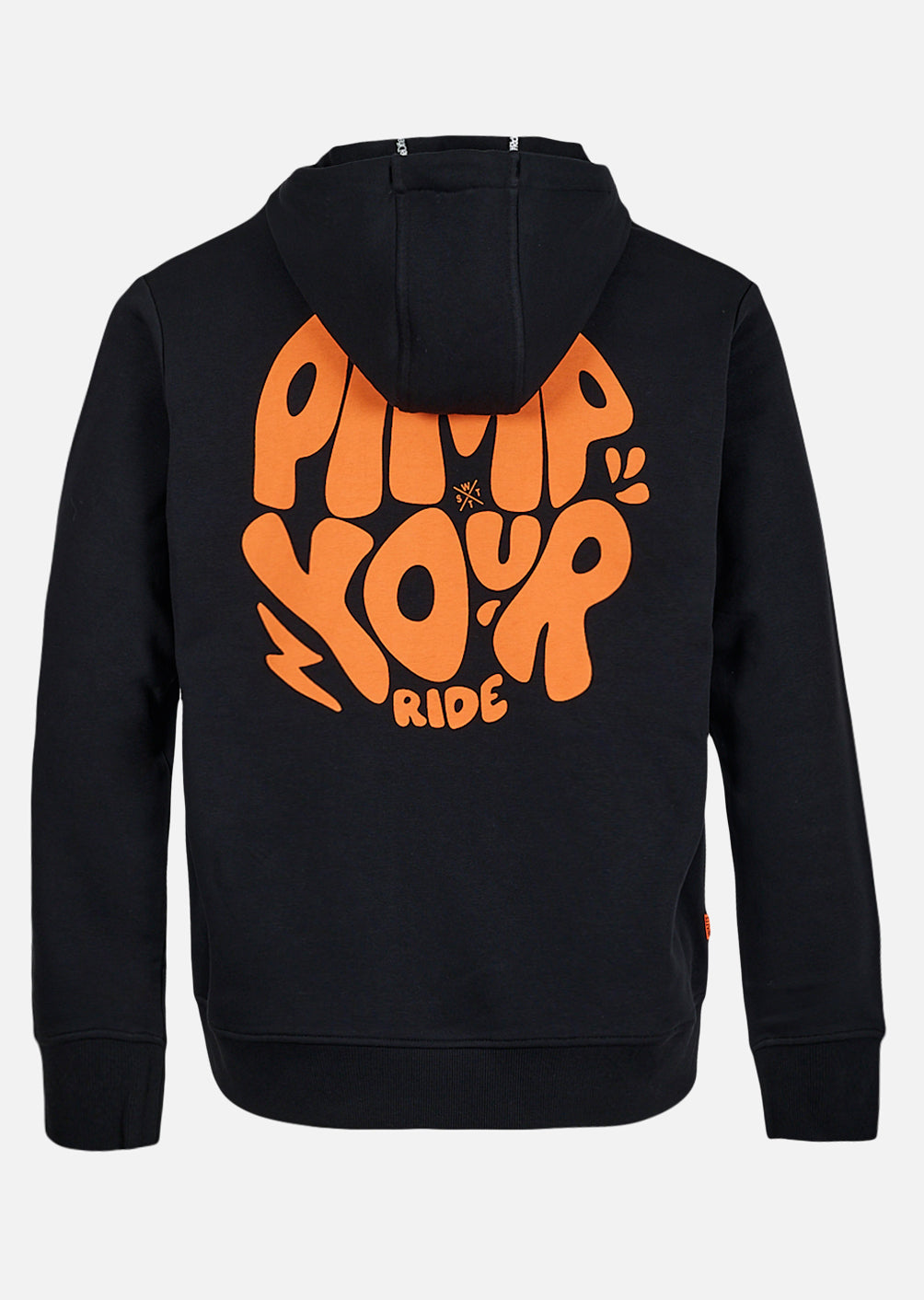 Crush Hoodie - Black / Neon Orange