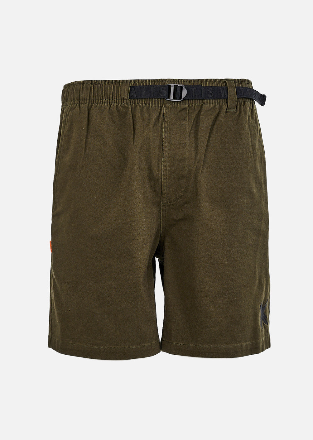 Shorts aus Baumwolle mit Streifen - Grün