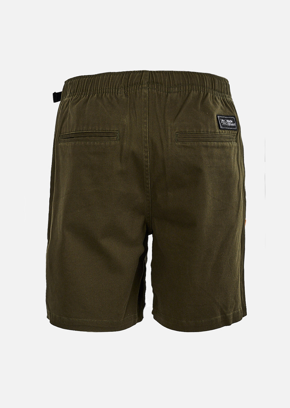 Shorts aus Baumwolle mit Streifen - Grün