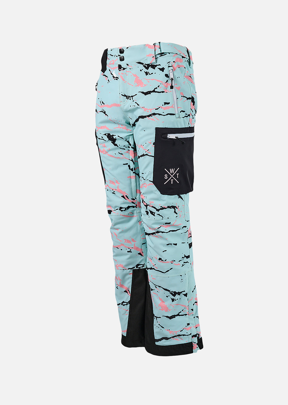 Skihose X-Elipse Junior - Hellblau Camouflage