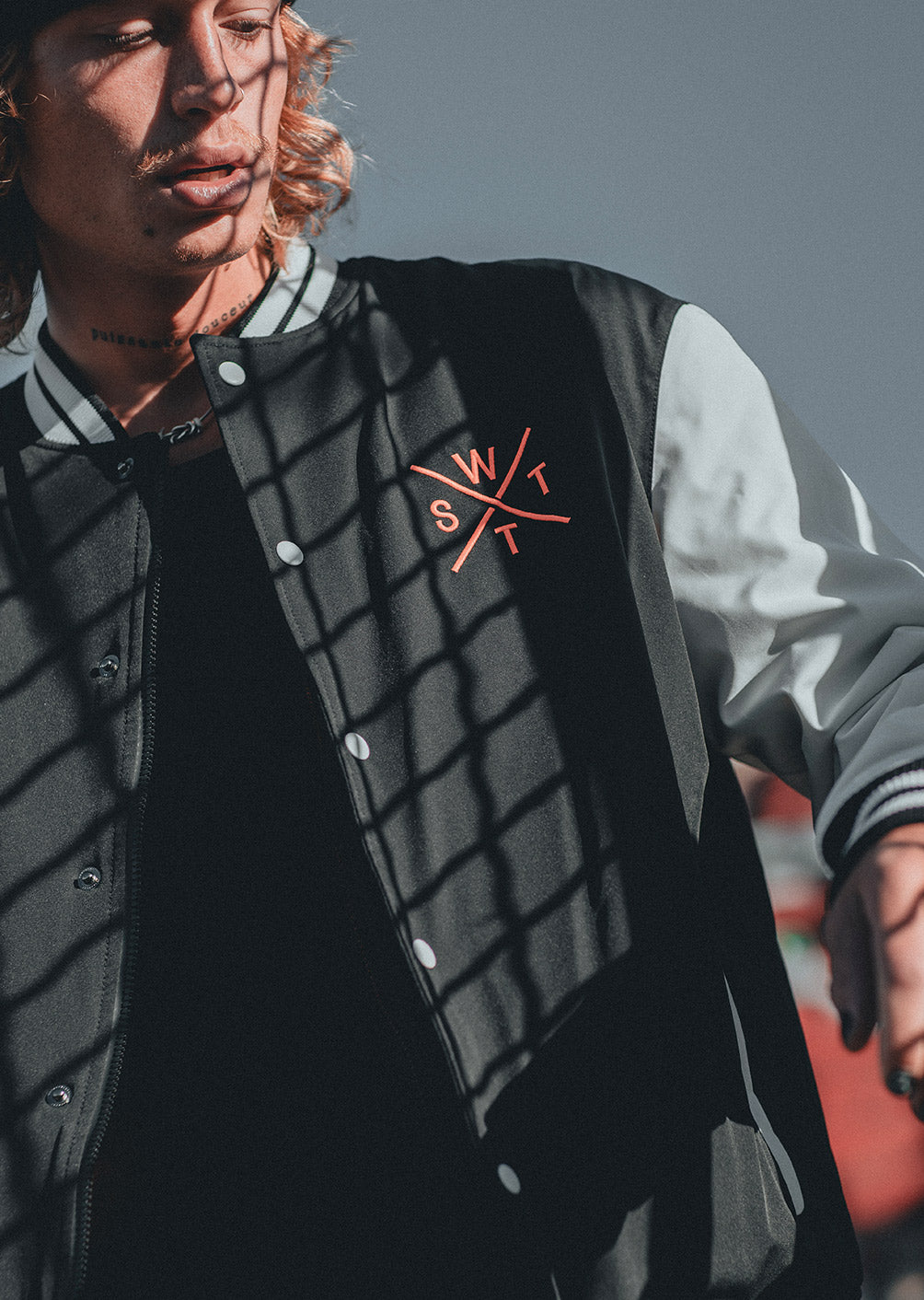 Fakie Men's Ski Jacket - Black and White