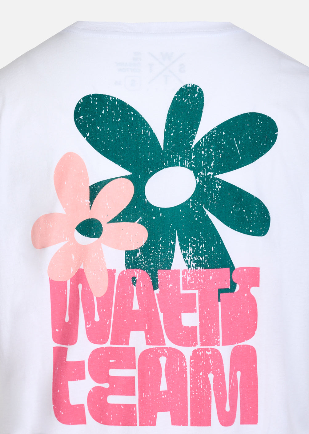 T-shirt Flower - Blanc
