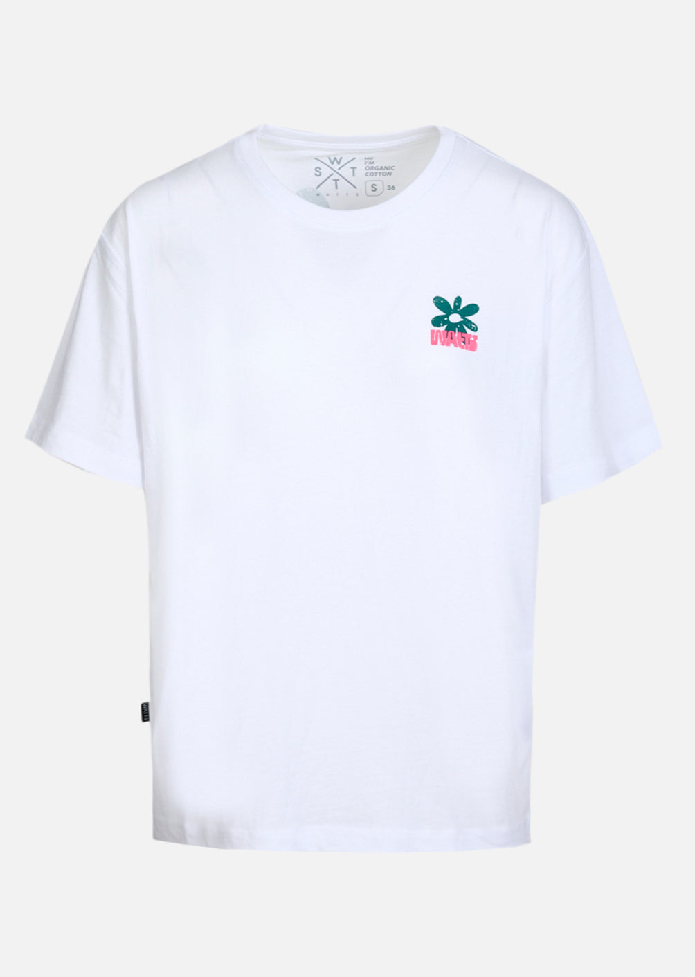 T-shirt Flower - Blanc