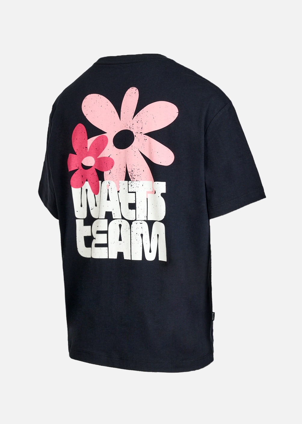 T-shirt Flower - Full Black