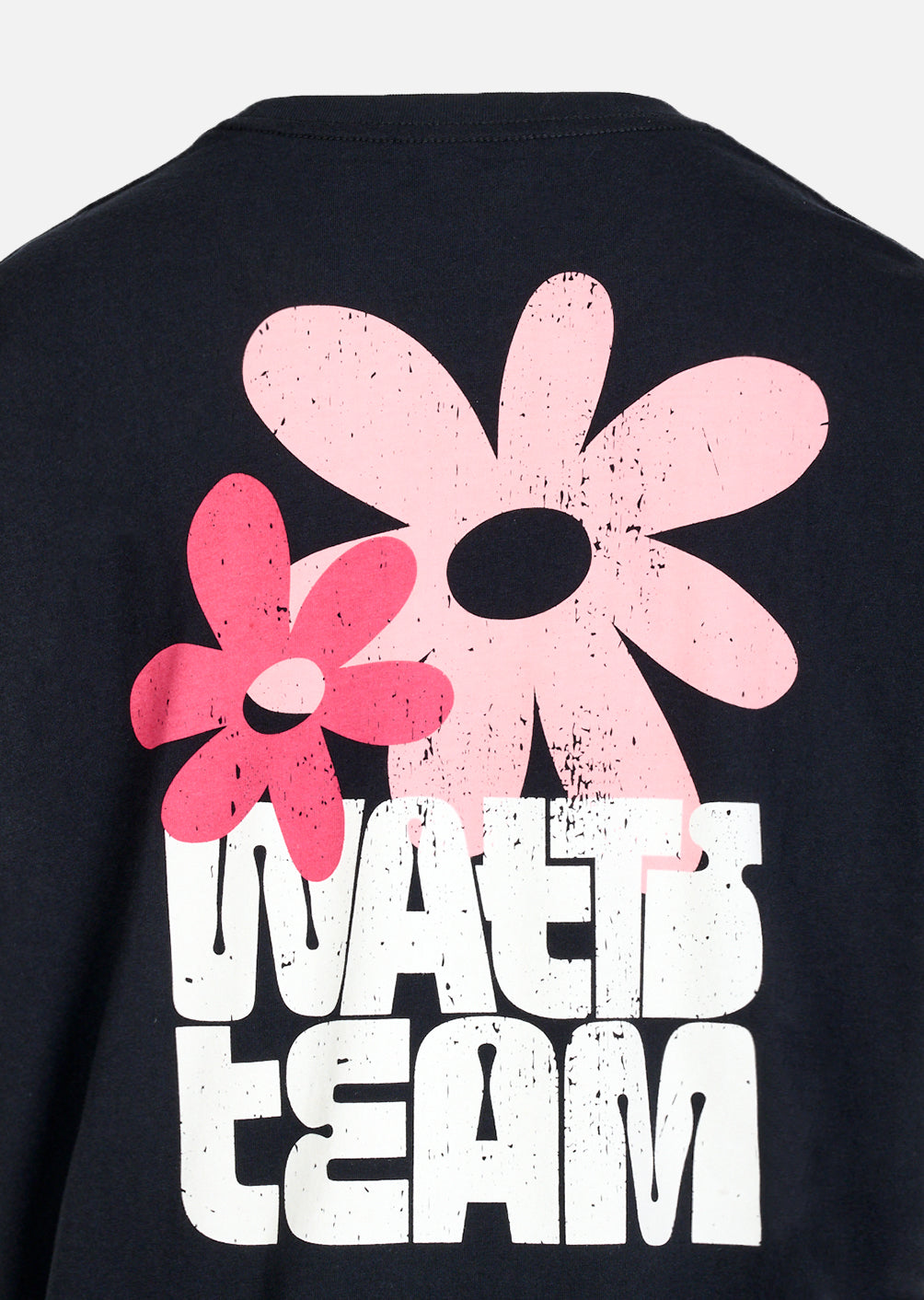 T-shirt Flower - Full Black
