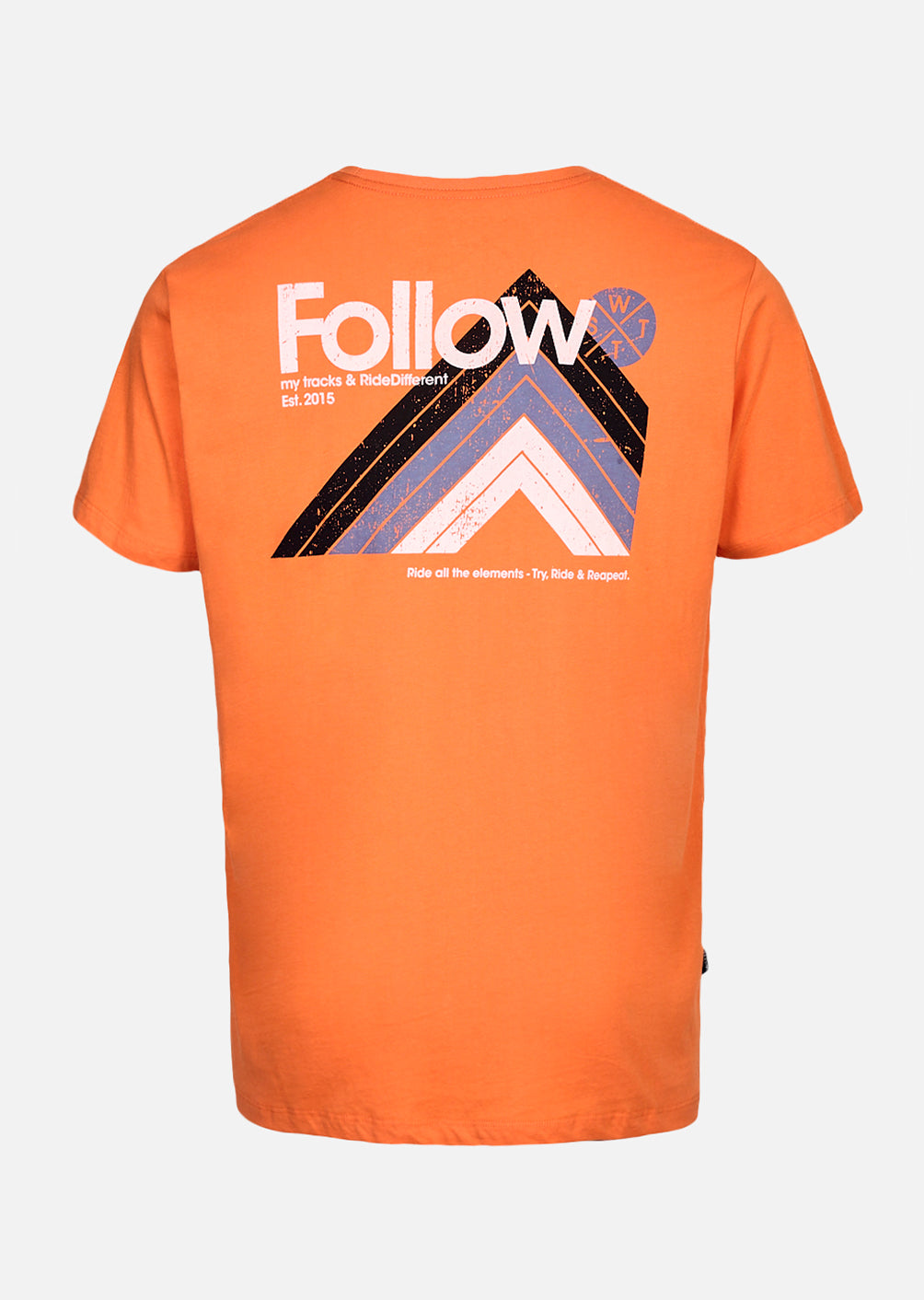 T-shirt Follow - Fluorescent Orange
