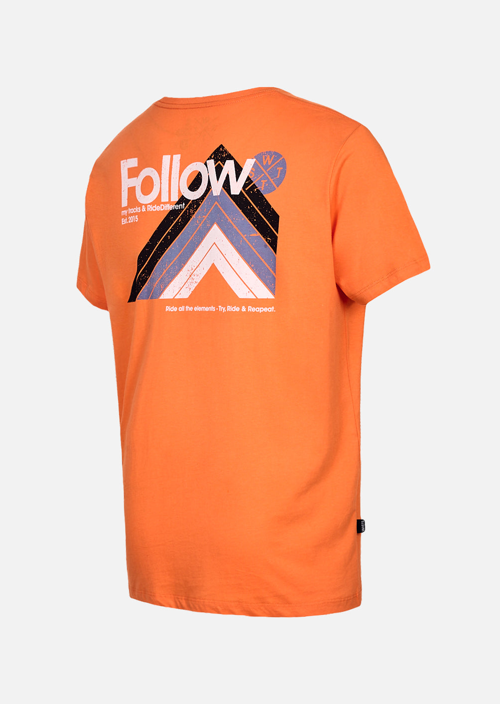 T-shirt Follow - Fluorescent Orange
