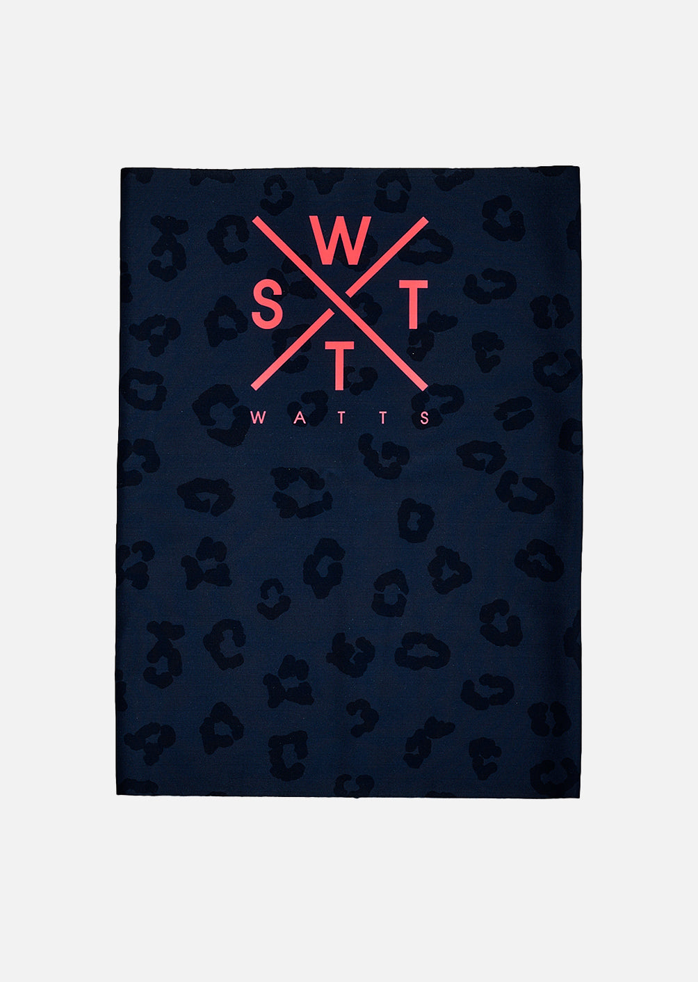 Fox Neck Warmer - Black Leopard Print