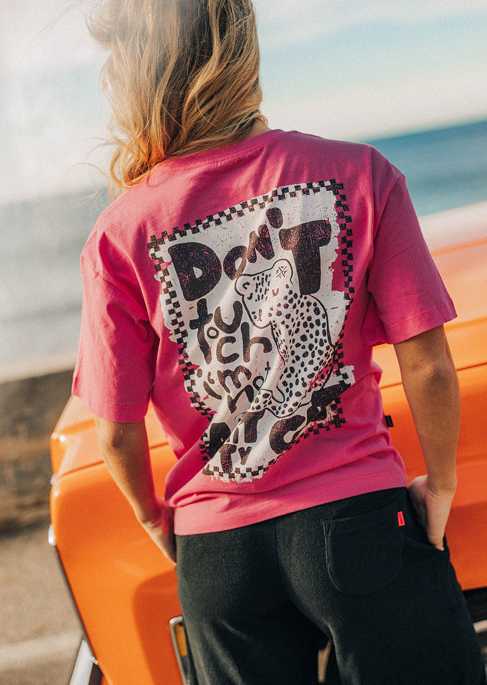 T-shirt Jag - Hot Pink