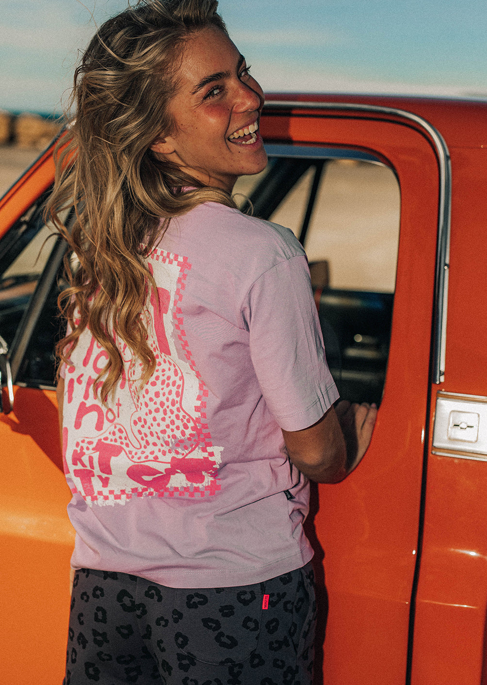 T-shirt Jag - Lavande