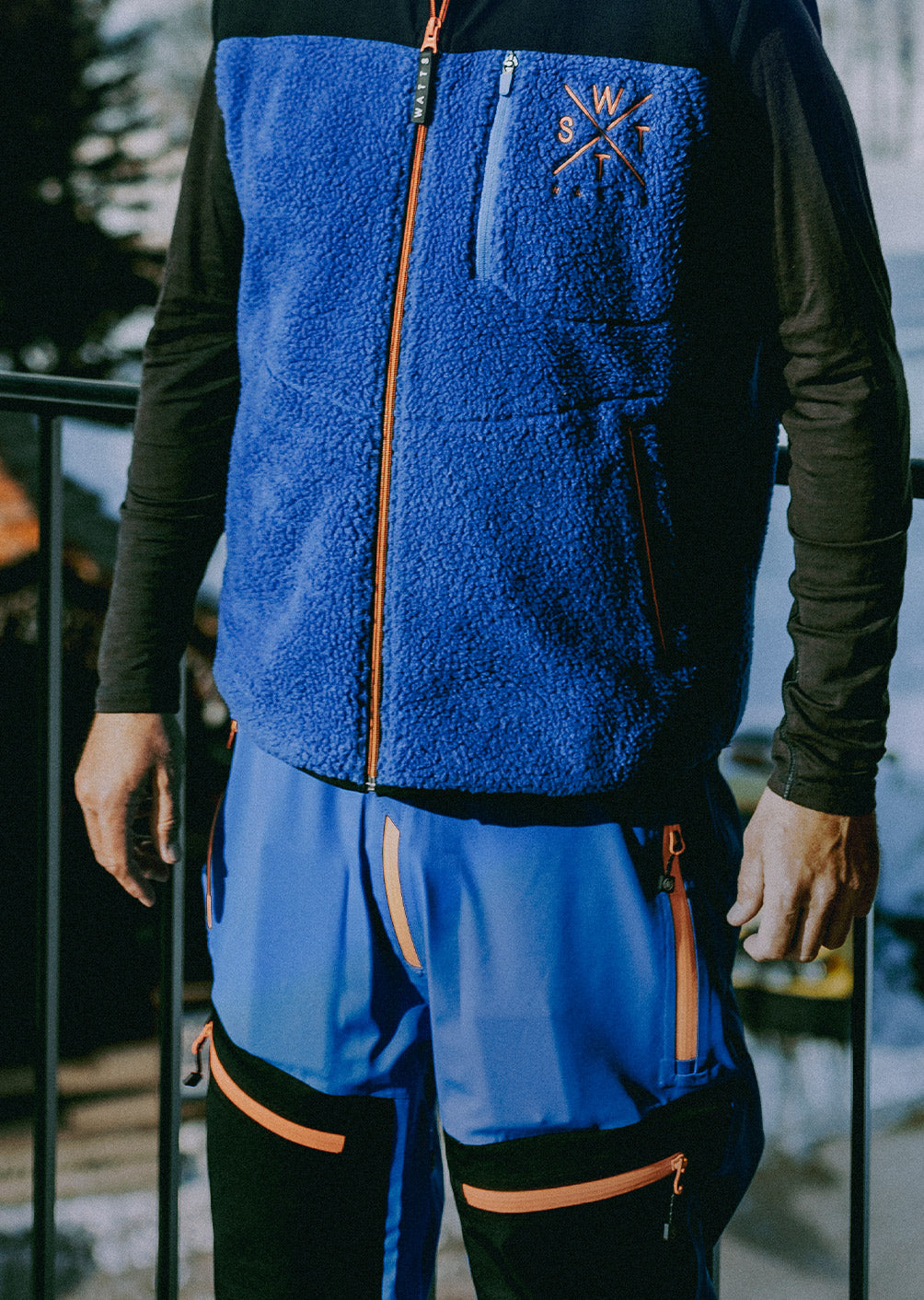 Level ski pants - Blue