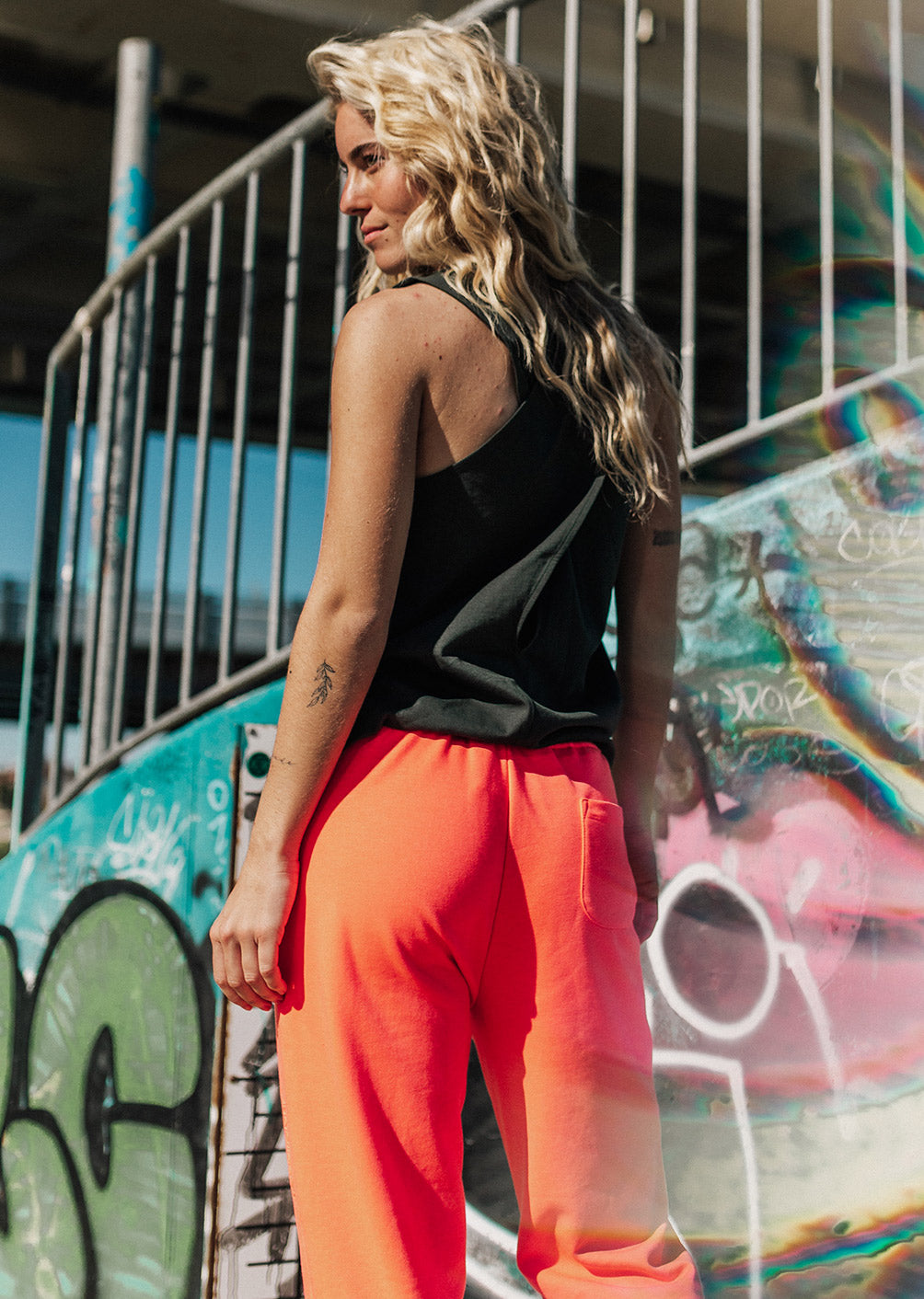 Jogginghose Marengo - Neonrosa