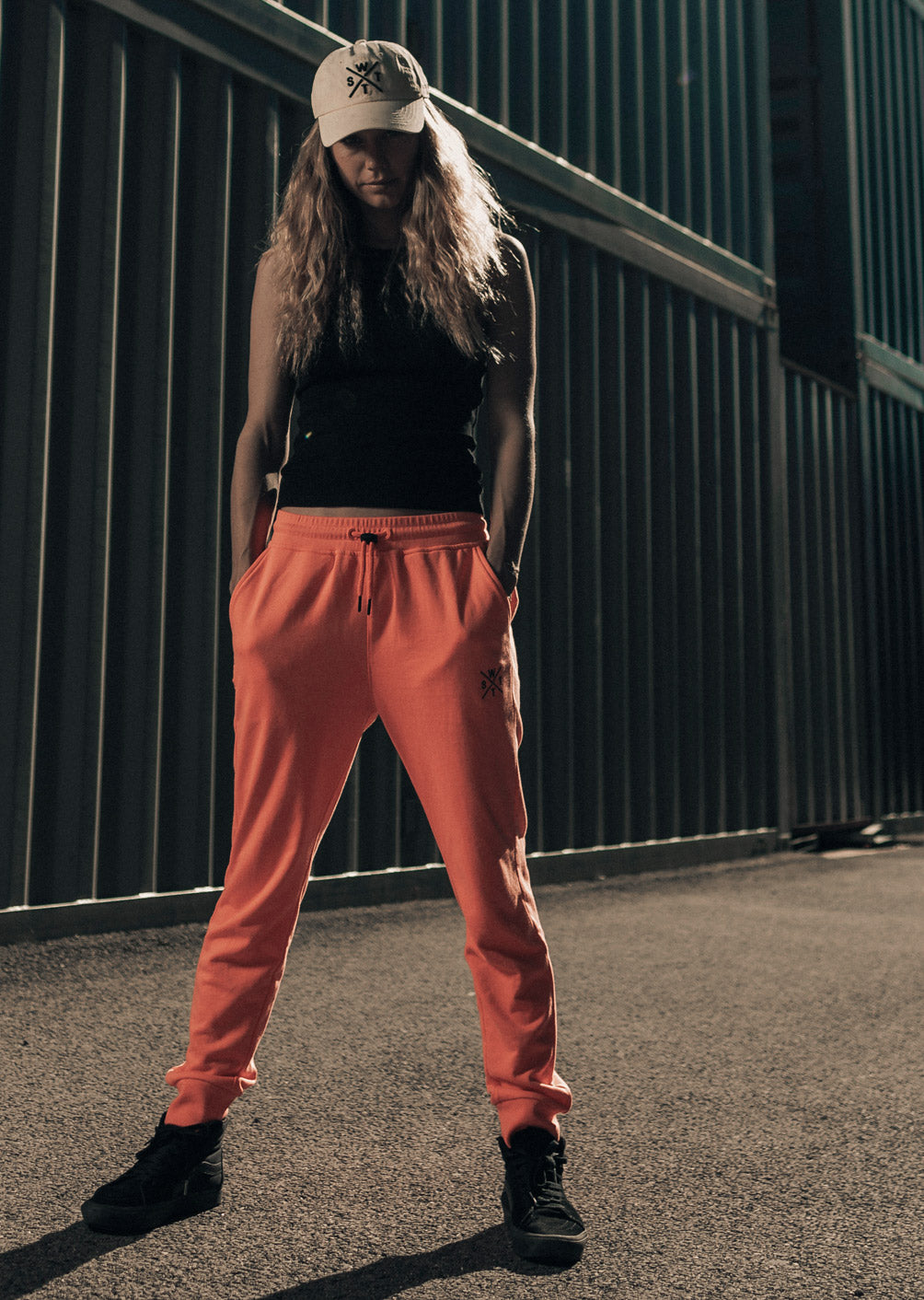 Marker Joggers - Fluo Coral