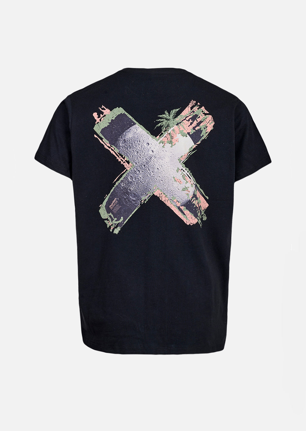 T-shirt Moon - Full Black