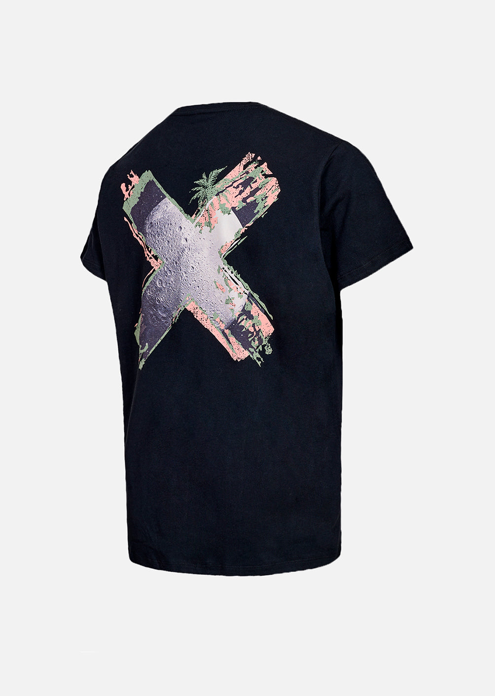 T-shirt Moon - Full Black