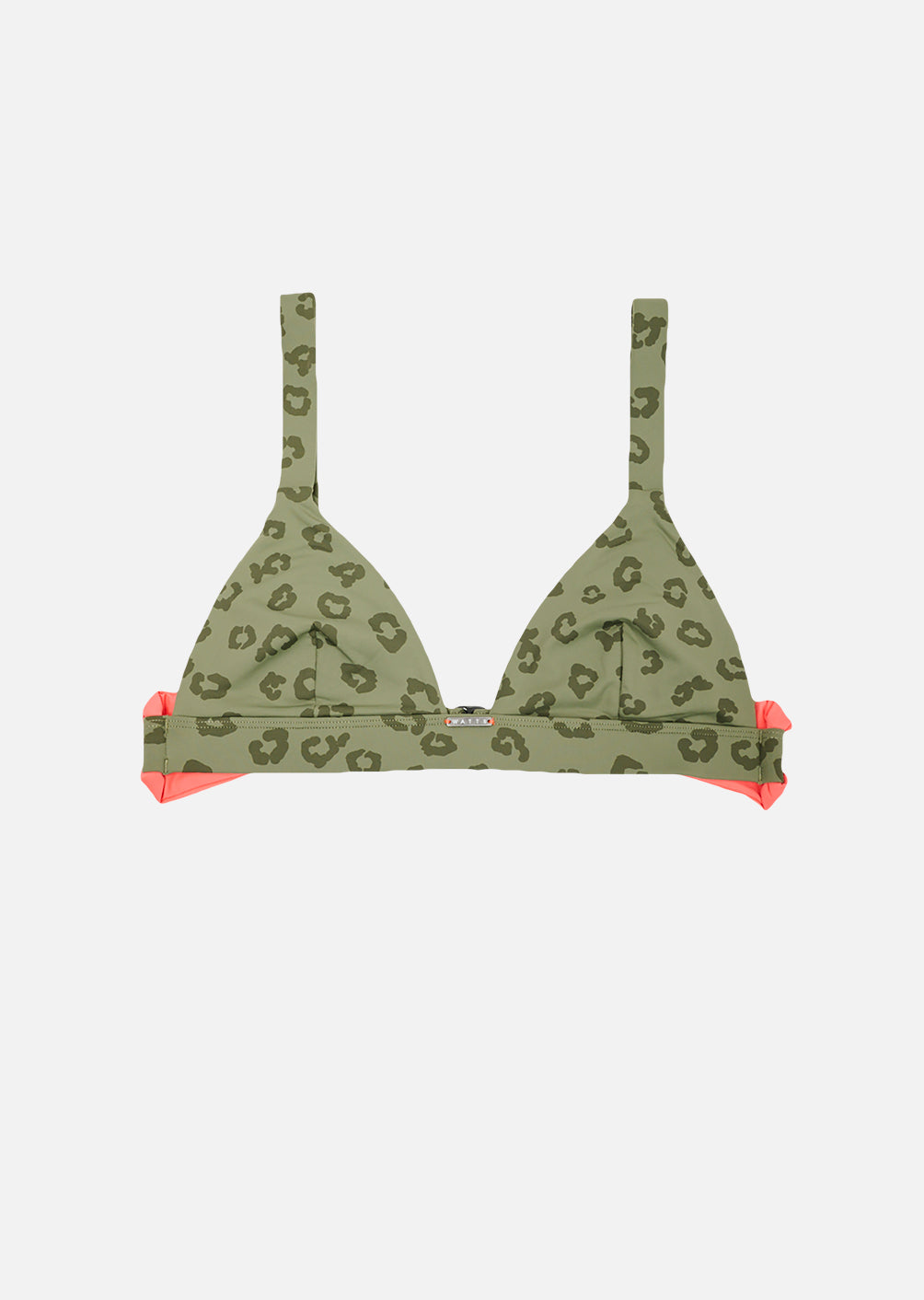Bikinioberteil Nassau – Leopard Olive