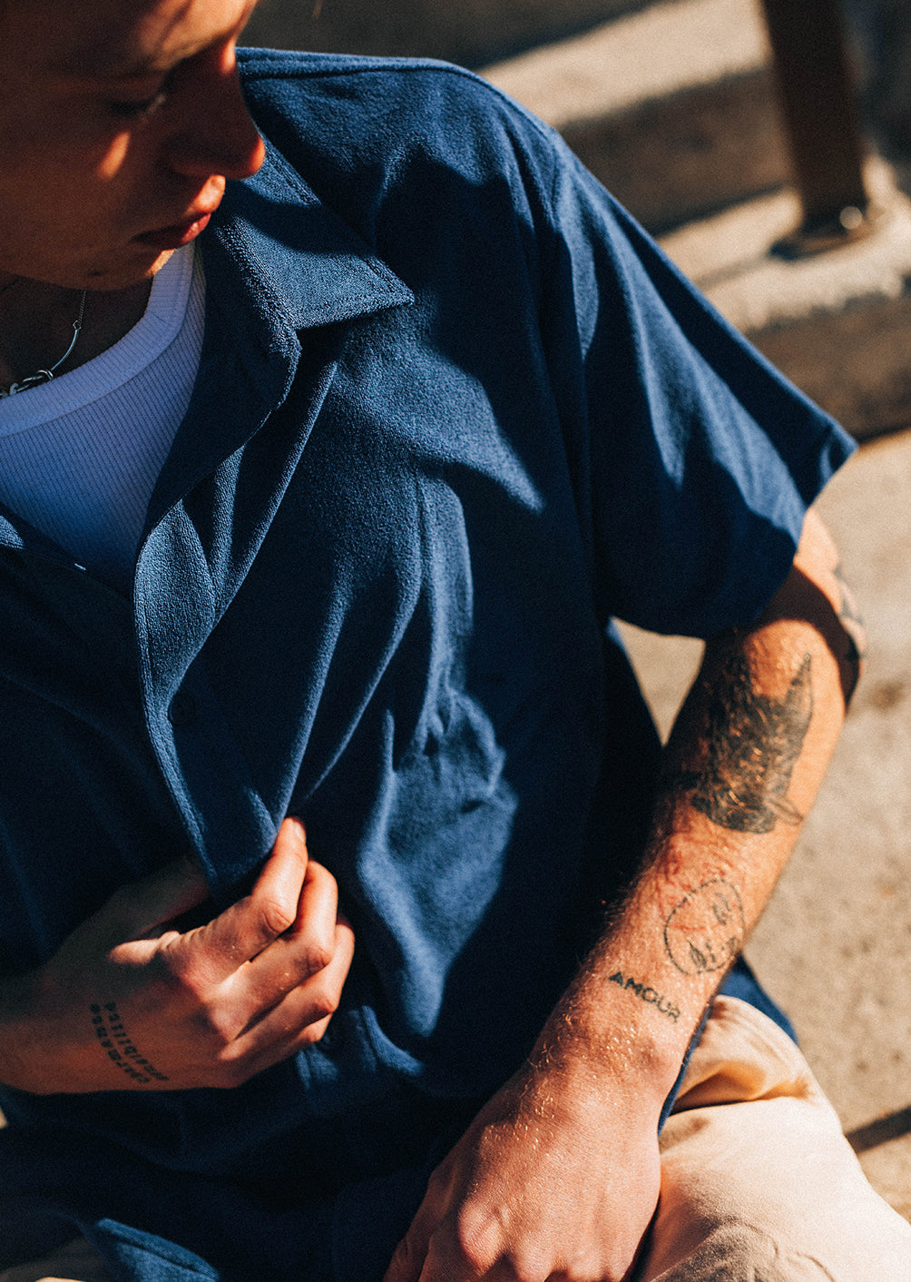 Chemise Next - Vintage Navy
