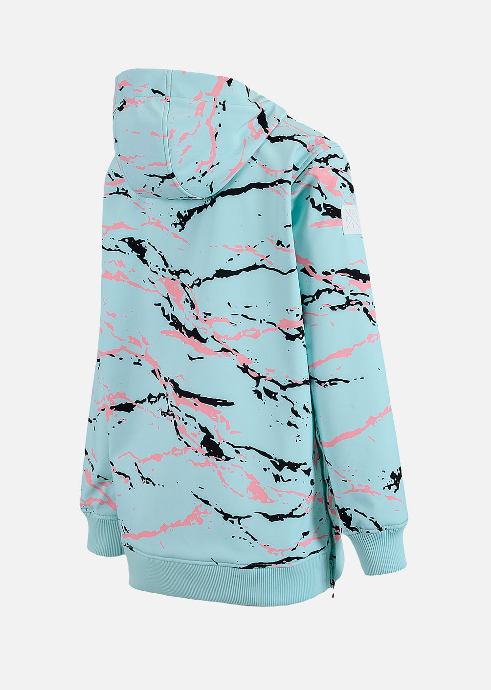 Softshelljacke Orbital - Hellblau Camouflage