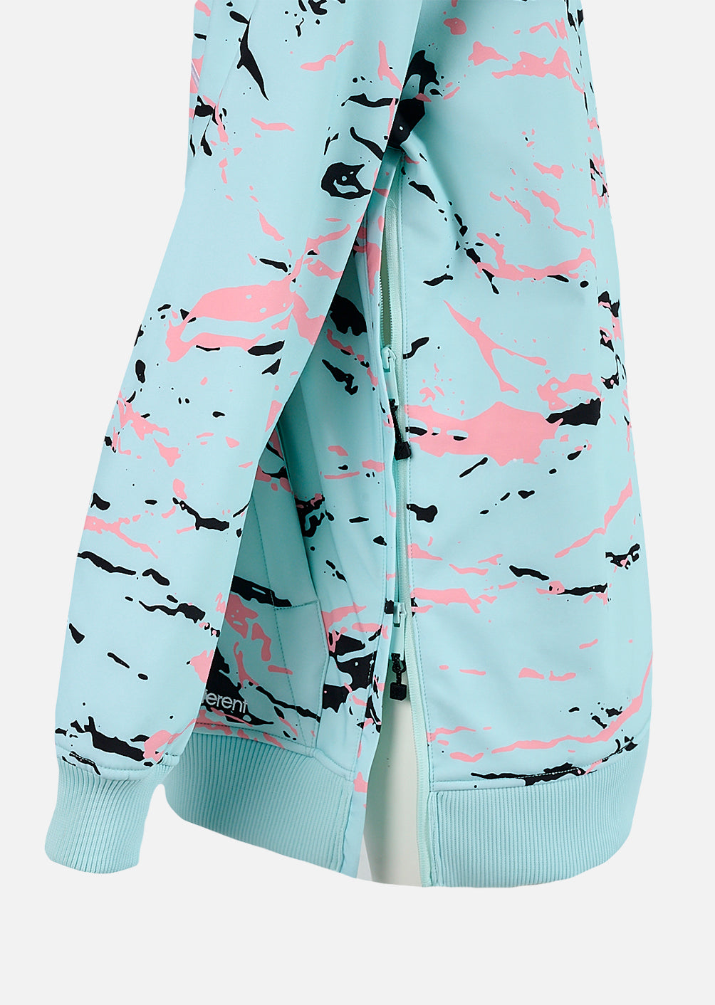 Softshelljacke Orbital - Hellblau Camouflage