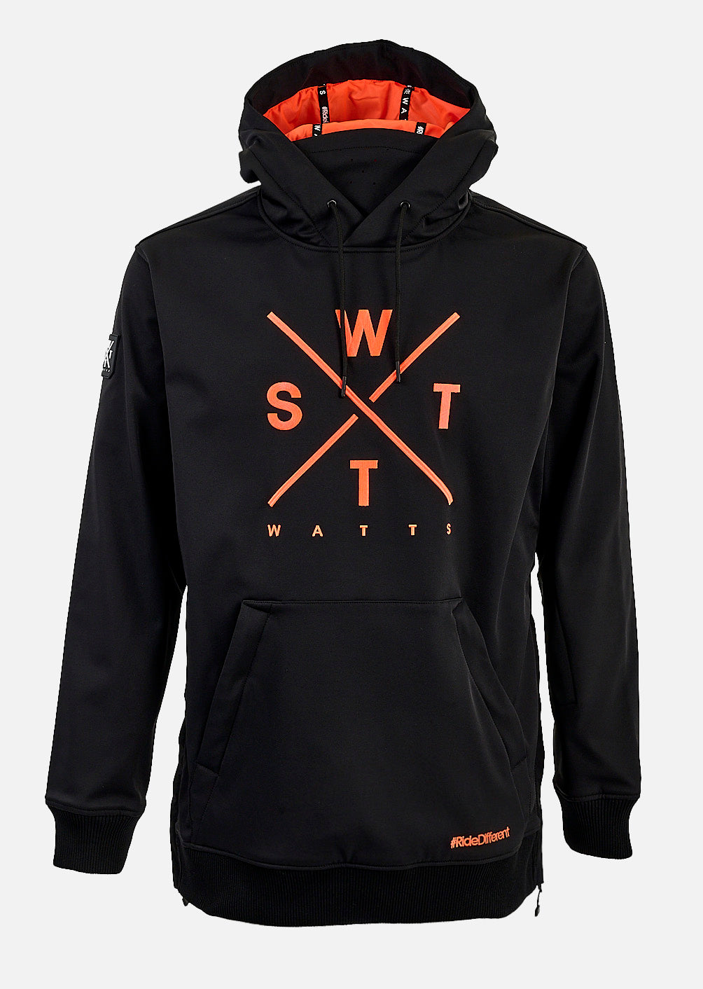 Orbital Softshell Jacket - Black / Neon Orange