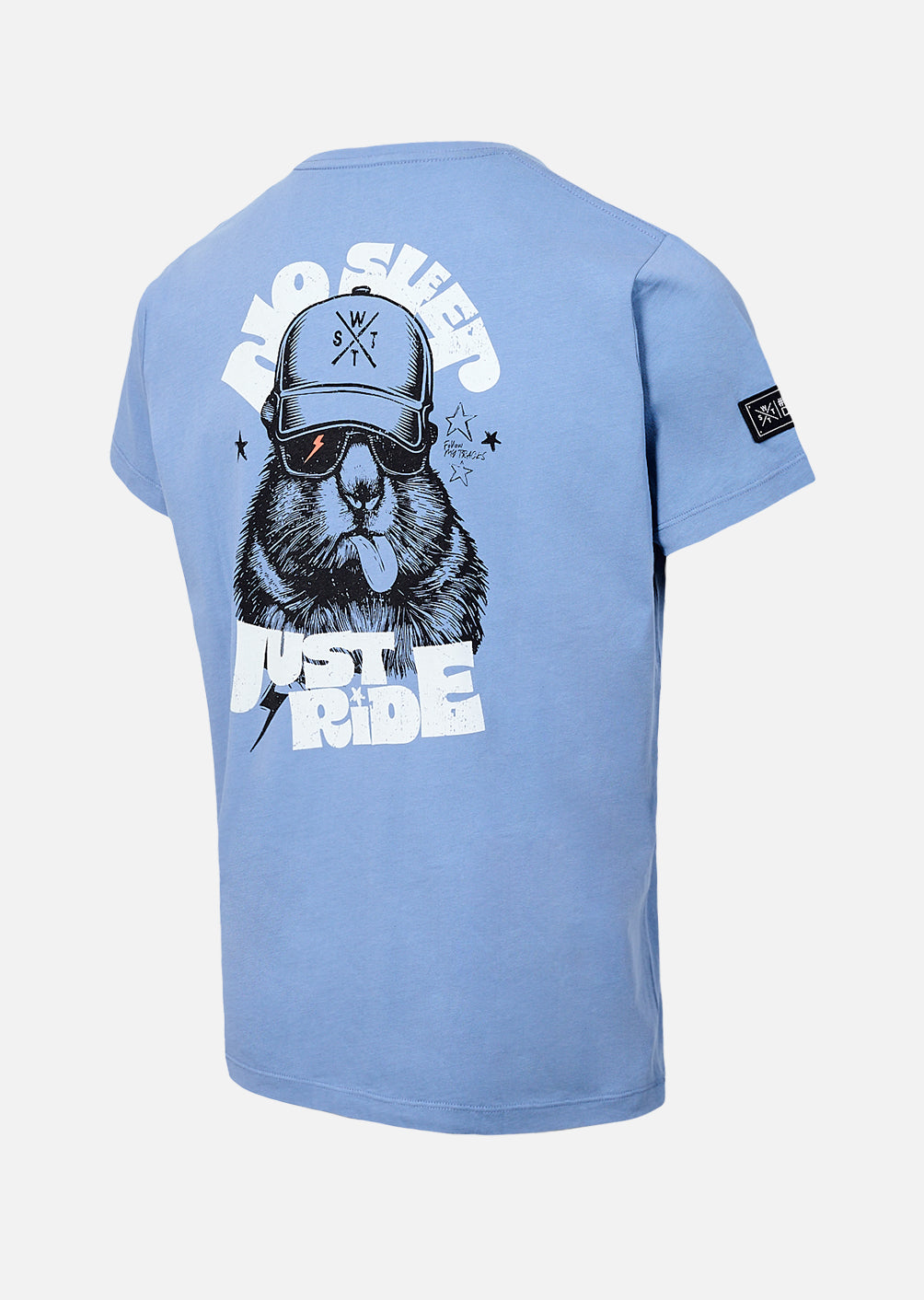 T-Shirt Overmint Junior - Blaugrau