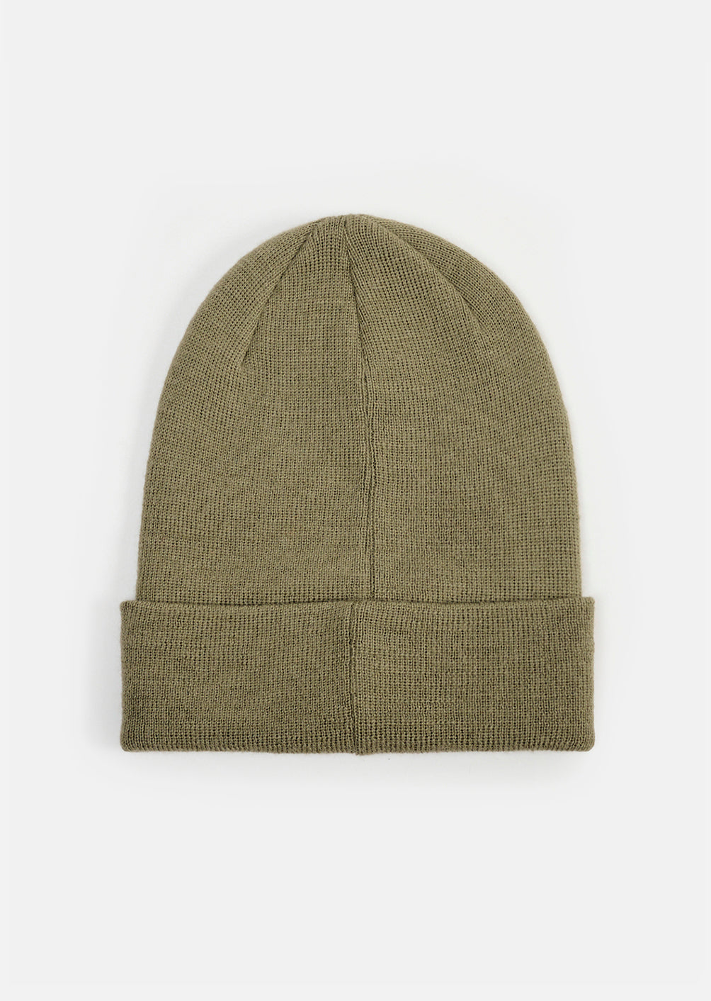 Piano Beanie - Olive / Neon Pink