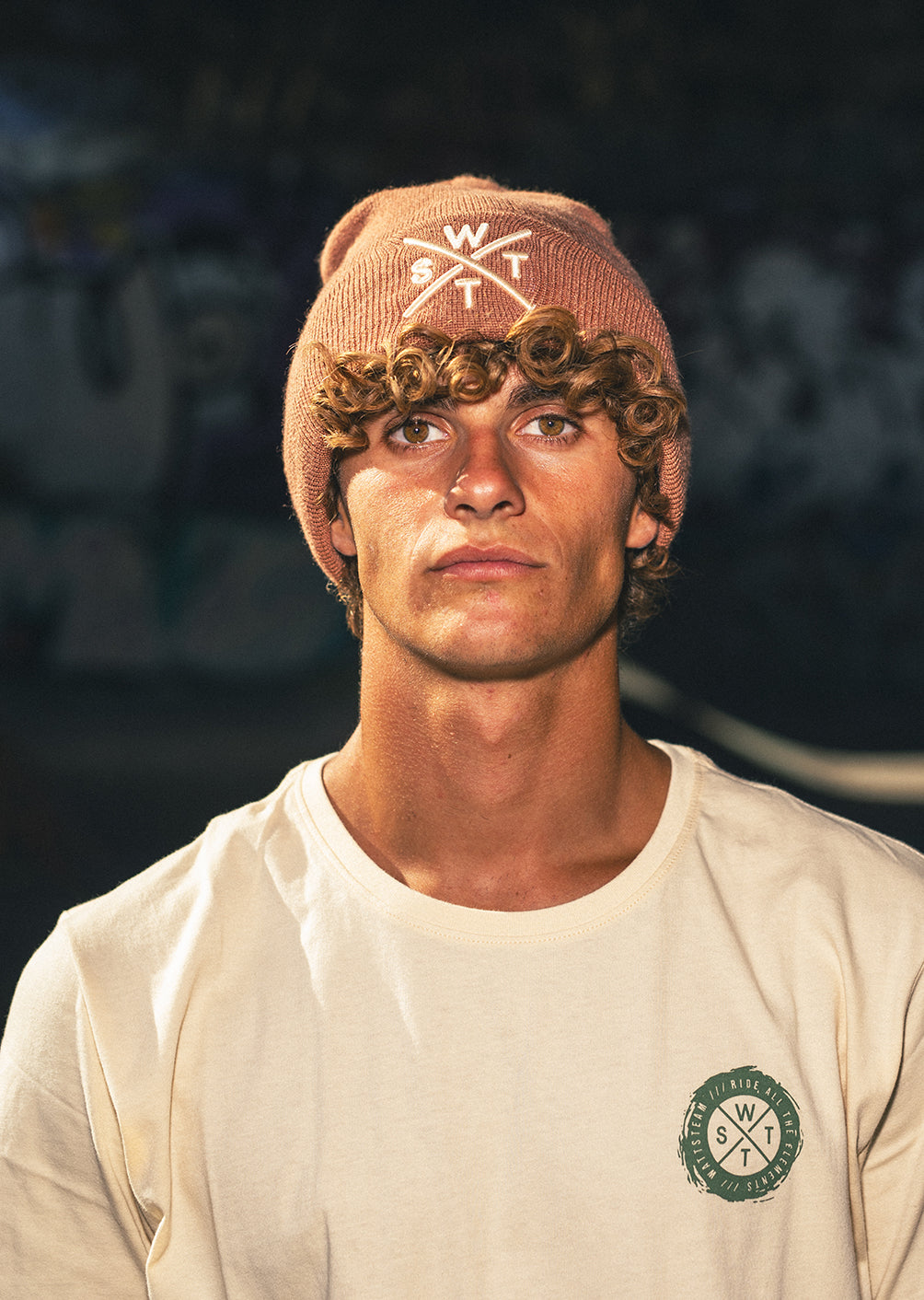 Piano Beanie - Mocha