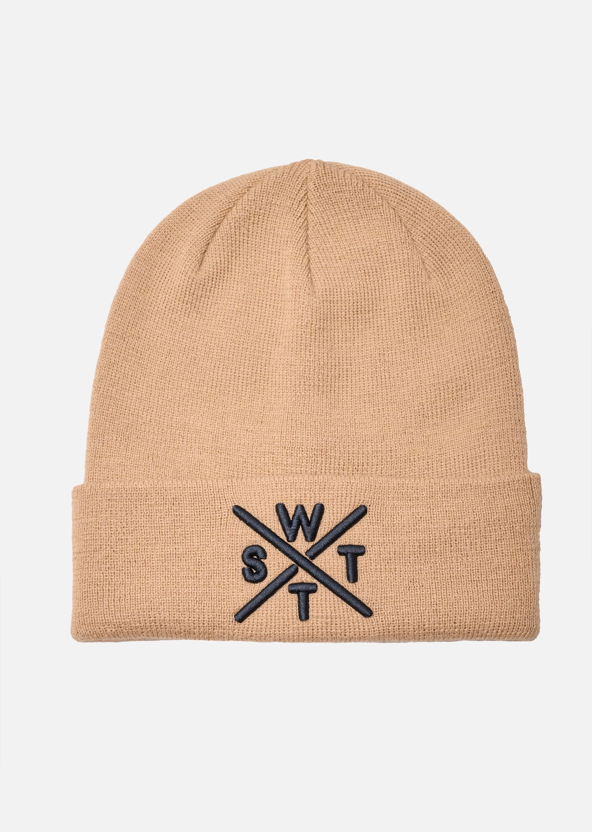 Klavierbeanie - Beige