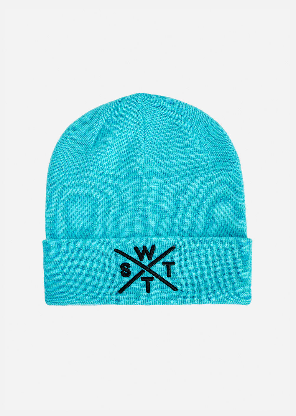 Piano Beanie - Türkisblau