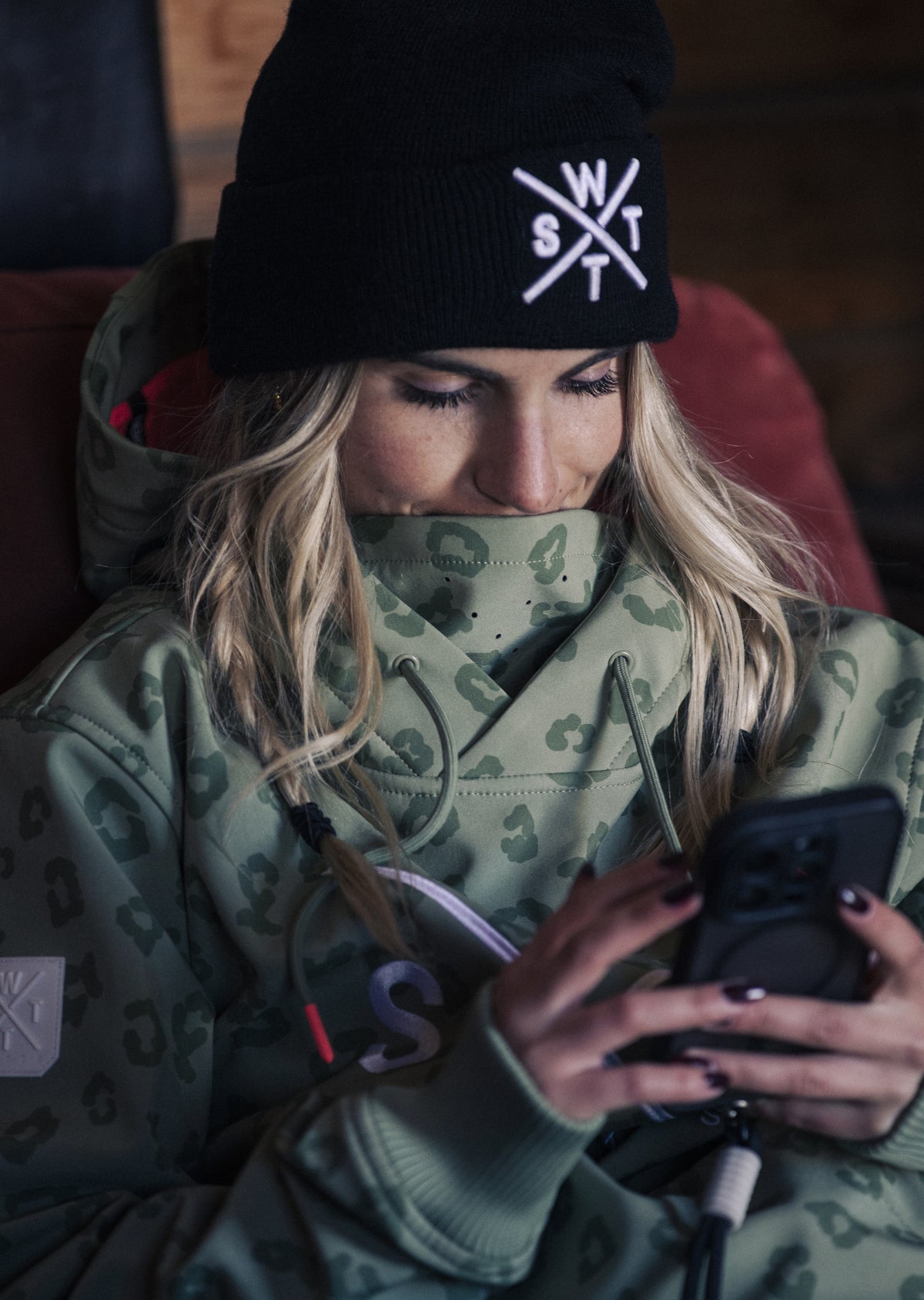Piano Beanie - Black 