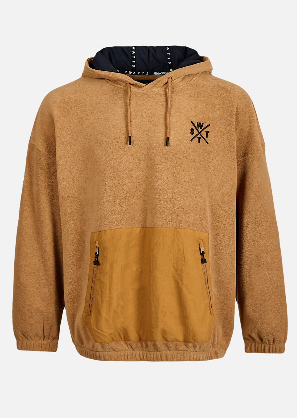 Sweat à capuche Play - Marron Tabac