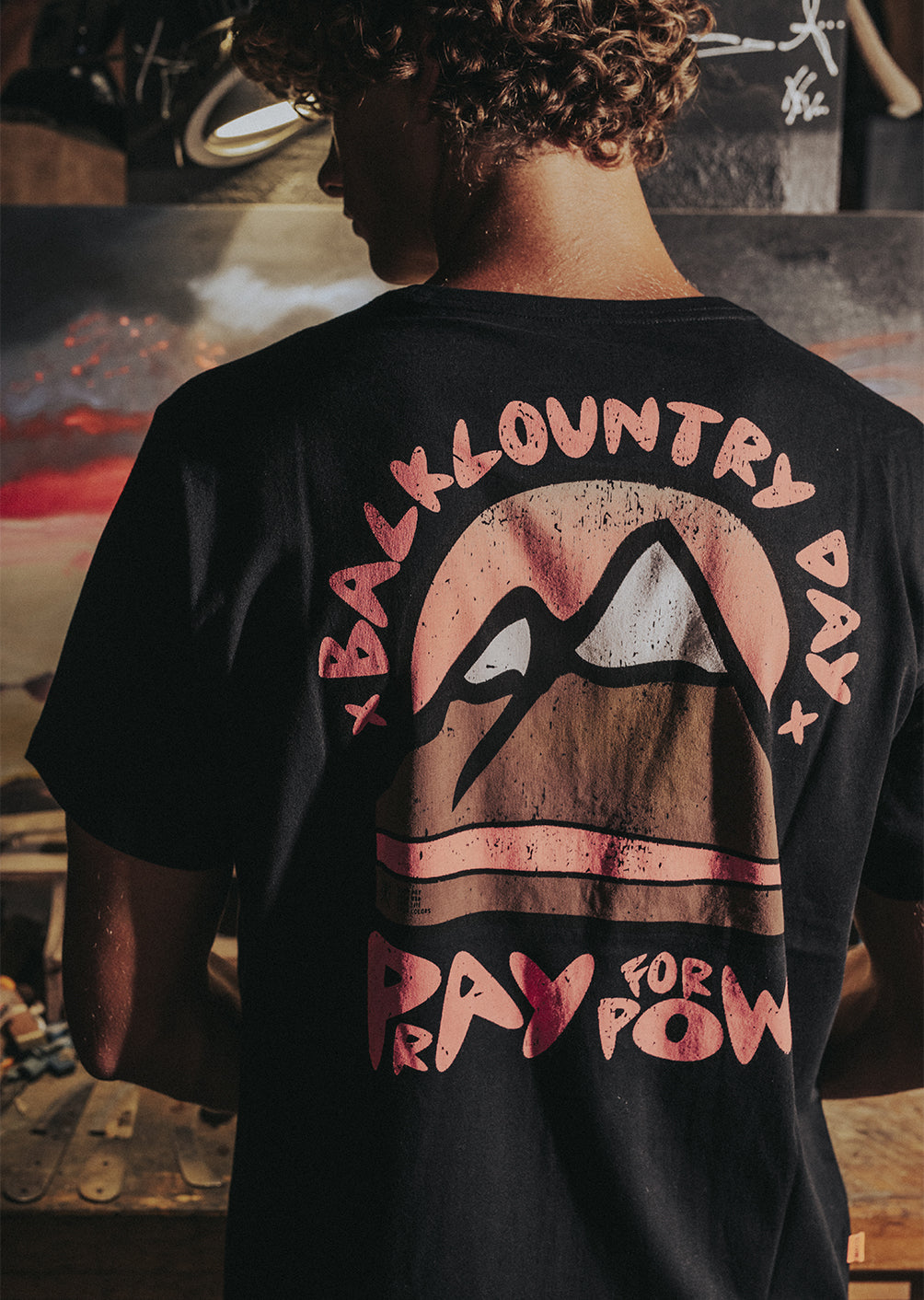 T-Shirt Pow – Full Black