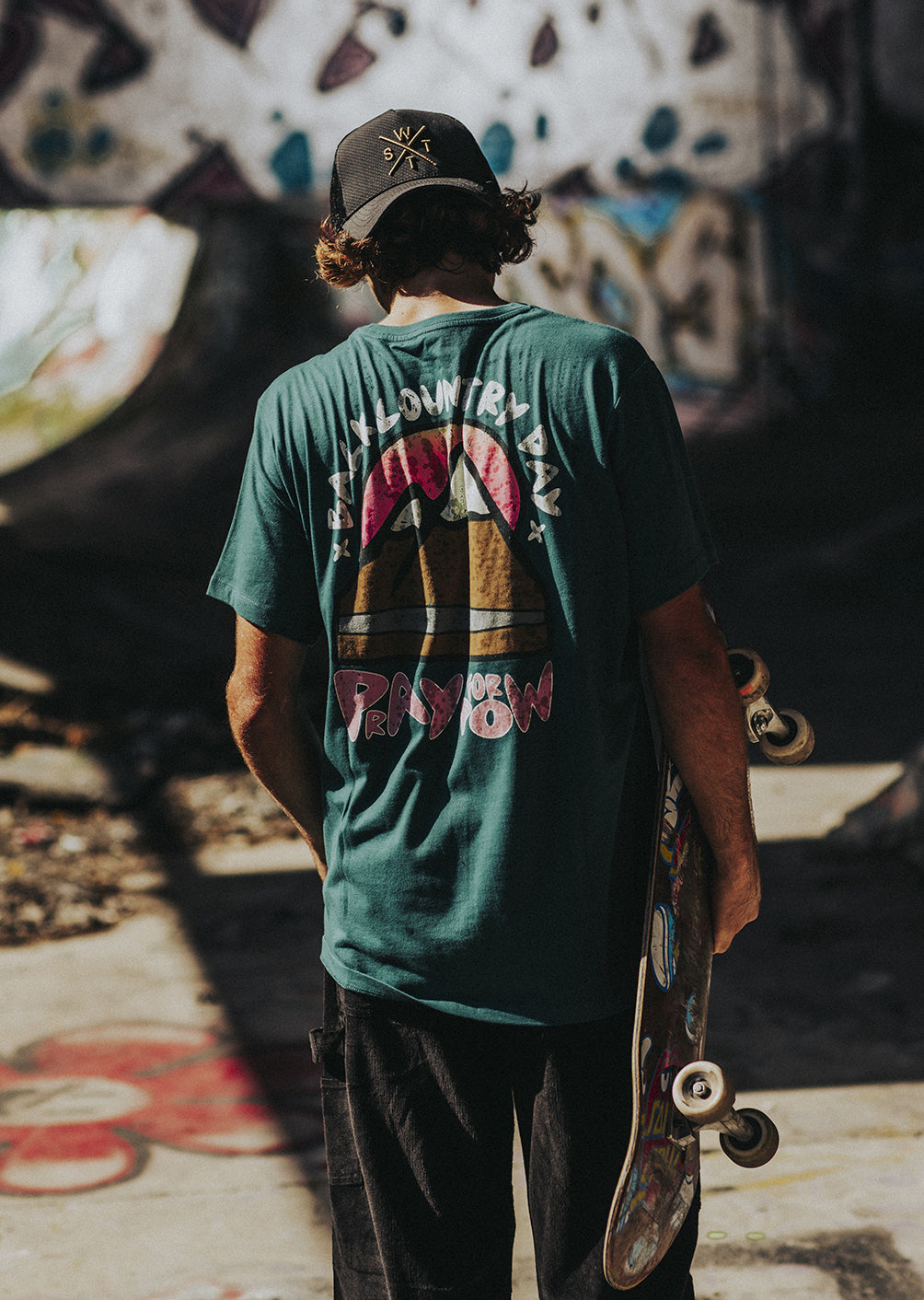 T-shirt Pow - Bayberry