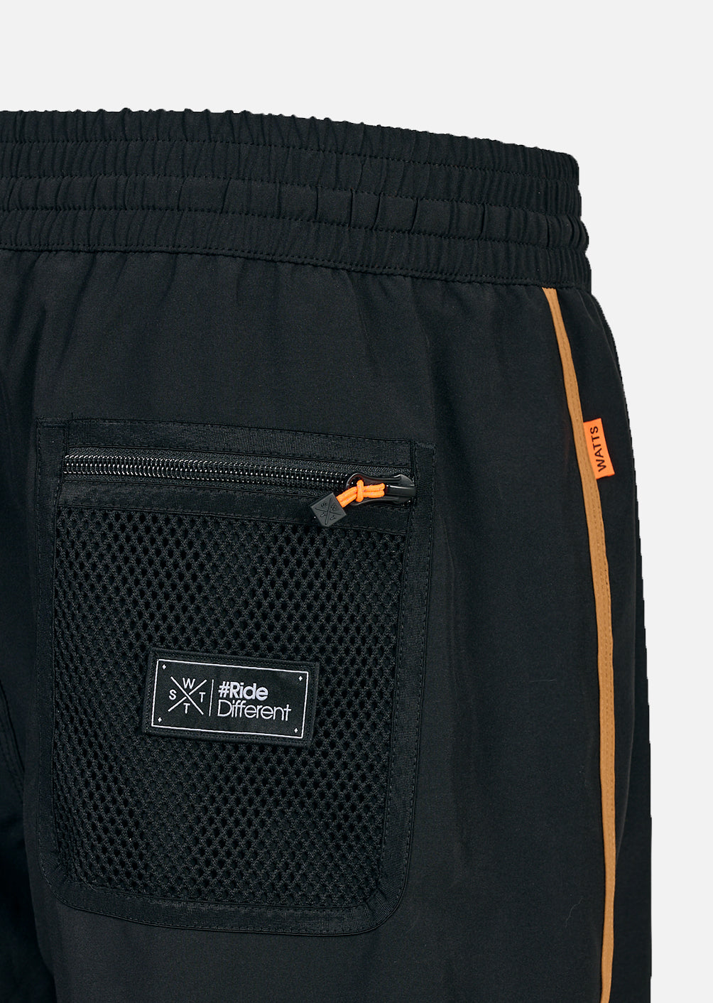 Short de bain R-Us - Black / Brown